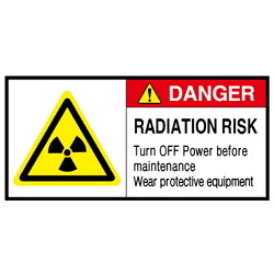 Warning Label: Radiation