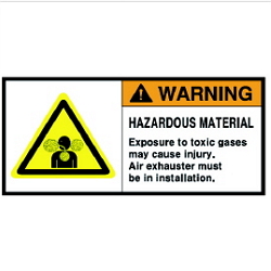 Warning Label: Hazardous-Material