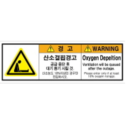 Warning Label: Oxygen Deficiency