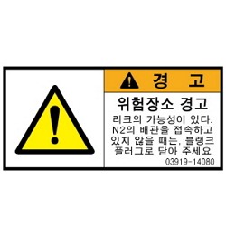 Warning Label: Hazardous Location