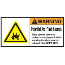 Warning Labels: Arc-Flash-Equipment