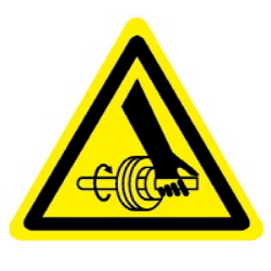 Warning Label: Hand Roller