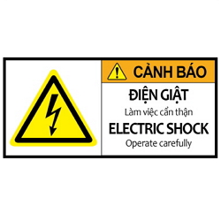 Warning Label: Warning Electrical Hazard