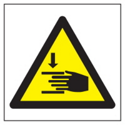 Warning Label: SHOCK-HAND-SHOCK