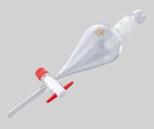 fluoropolymer Skive Type Separator Funnel with Plug 