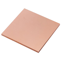 Tough pitch copper plate