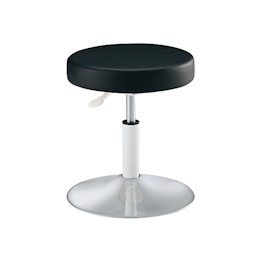 Stable Round Chair Black