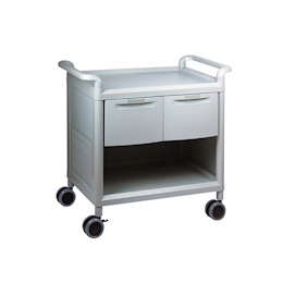 Mobile Store Cart (Storage Case Included) Shallow Type 2 Pieces MS24c