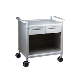 Mobile Store Cart (Storage Case Included) Shallow Type 4 Pieces MS24H