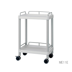 Mobile Easy Cart (With Guard Frame： Gray) 2 Stages 532 x 368 x 819