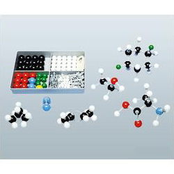 Molecule Model System Molymod Cyclic Organic Set (Carbon 12/18, Hydrogen Binding 9/18)