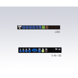 Thermo Pit Liquid Crystal Protection Sticker R-10m-Ga Vertical