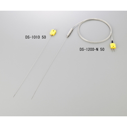 Ultra-fine K thermocouple (sheath type/with connector) DS-1200-N series (2-4965-02) 