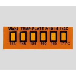 Temperature plate for use inside vacuum equipment, 6-point display, 101-6V series