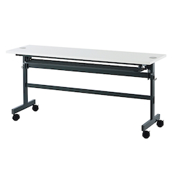 Folding Table with Wiring Function 1800 x 450 x 700 White