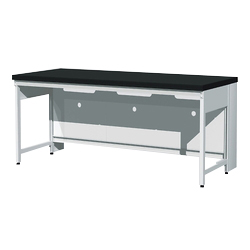 Side Laboratory Table, Steel Type, Flat, ERA Series