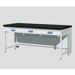 Side Laboratory Table, Steel Type / Hanging Drawer, ERB Series