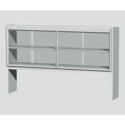 Steel Reagent Shelf for Side Laboratory Table, With Glass Door, Single-Sided, EST Series