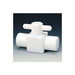 Fluoropolymer Compact 2-Way Ball Valve, RC3/8, NR1203-02