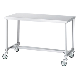 Stainless Steel Work Benches (Conductive Specifications, Rubber Casters), WHC Series (1-8862-18)