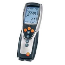 Professional Class Thermometer, testo 735-2, With Calibration Certificate