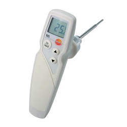 T-Shaped Center Thermometer (Main Body + Center Thermometer Sensor, 100 mm), With Calibration Certificate