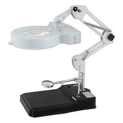 Light Magnifier (Desk Top Type Double Lens)