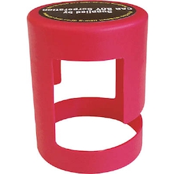 Colored Plastic Pole Cap with Lock (CP-05CL)