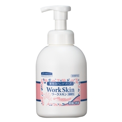Work Skin Medicated Hand Soap Rose Scented Bubbles