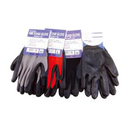 N.NBR Foam Coated Gloves