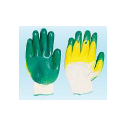 Coated Gloves - Abstract Double Coating