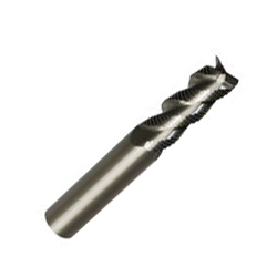 Carbide 3-Flute Wave Roughing End Mill for Aluminum