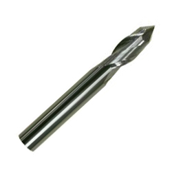 Carbide 2-Flute 90°Center Ring End Mill