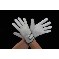 Pigskin gloves thickness 0.6 mm (With Hook-and-Loop Tape)