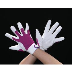 Gloves (Pig Leather / Hook-and-Loop Tape Stop / Thickness 0.6 mm)