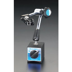 Magnetic Base Gauge Holder, Overall Height: 366 mm, Holding Force: 1,000 N (100 kgf)