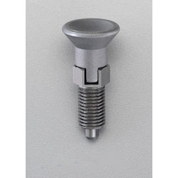 Nose lock single nut type index plunger