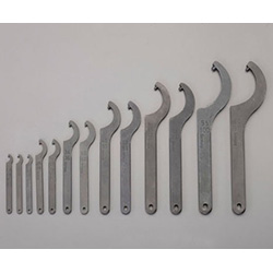 12 to 100 mm, 13-Piece Hook Wrench Set (Pin Type)