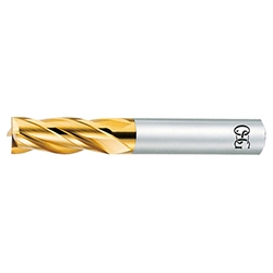 4-Flute TIN Coated Short End Mill