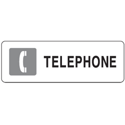 Acryl Sign (TELEPHONE)