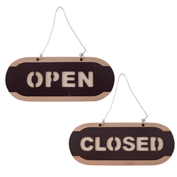 OPEN/CLOSED (L.) Wood