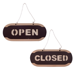 OPEN/CLOSED (S.) Wood