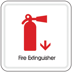 Molding Sign (FIRE EXTINGUISHER)