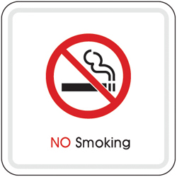 Molding Sign (NO SMOKING)