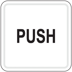 Molding Sign (PUSH)