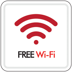 Molding Sign (FREE Wi-Fi)