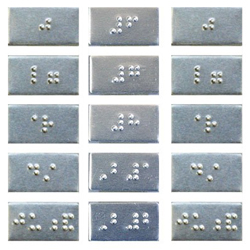 Braille Sign (Numbers/Floors)