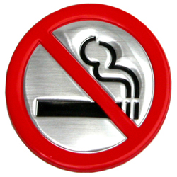 Dome Sign (NO SMOKING)