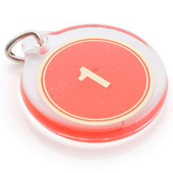 Double-sided Round Numbered Tag (1-200)