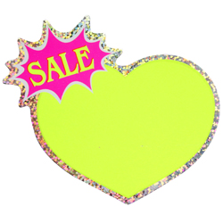 Show Card Sign (Heart (SALE))